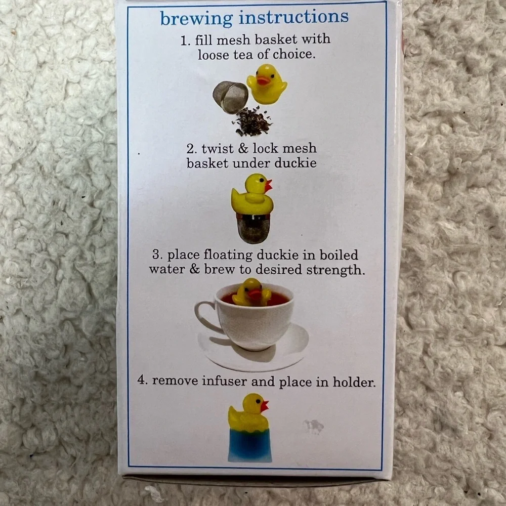 DCI Tea Yellow Duckie Tea Infuser